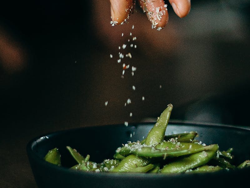 Barista making coffee
